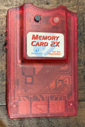 Memory Card [Performance 2x - Red] - Playstation