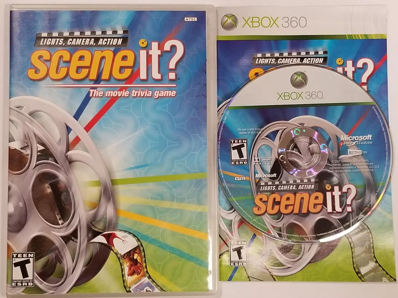 Scene It: Lights, Camera, Action - Xbox 360