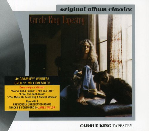 CAROL KING  TAEPSTRY  W/ BONUS SONGS - CD