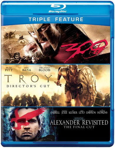300 / Troy / Alexander Revisted - Blu-ray