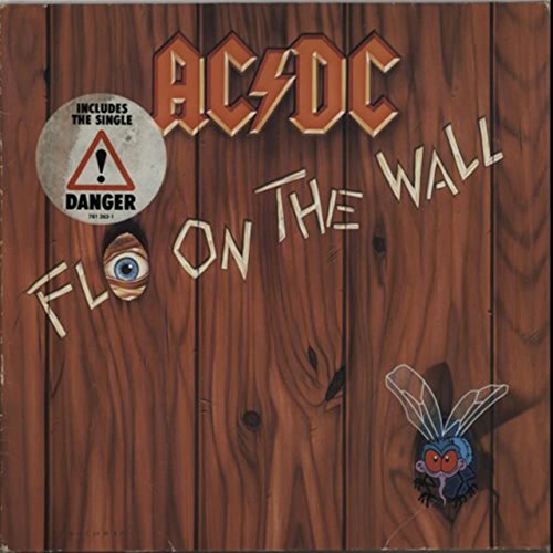 AC/DC FLY ON THE WALL VG-GD - VINYL