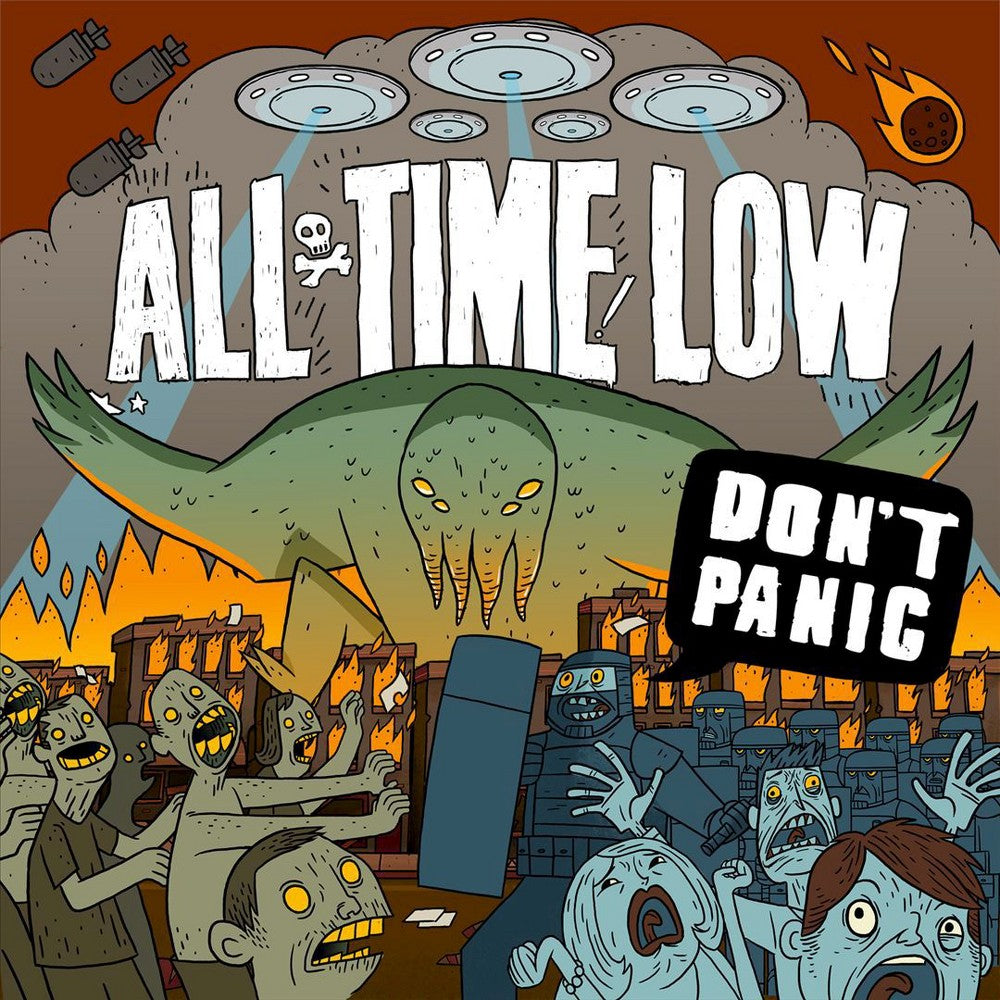 ALL TIME LOW  DON'T PANIC - CD