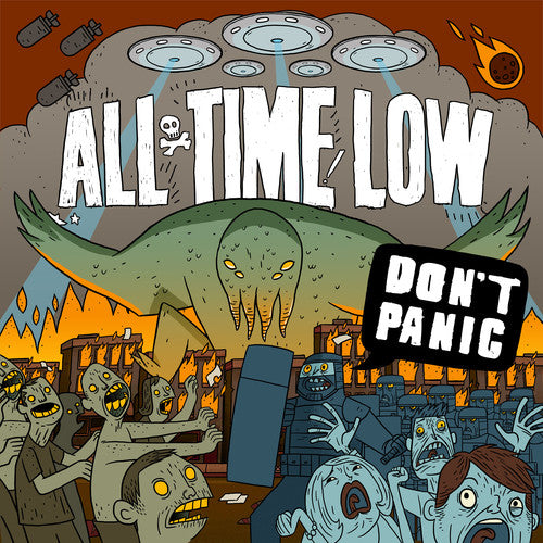 ALL TIME LOW  DON'T PANIC - CD