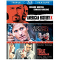 American History X / A History Of Violence / True Romance - Blu-ray