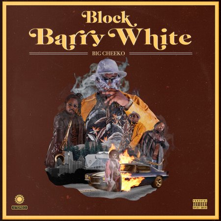 BIG CHEEKO BLOCK BARRY WHITE VG-VG - VINYL