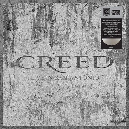 Creed  Live In San Antonio (11/ 14/ 1999) (RSD Exclusive, Colored Vinyl, Silver) - RSD VINYL