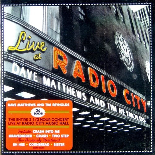 DAVE MATTHEWS BAND  LIVE AT RADIO CITY - CD