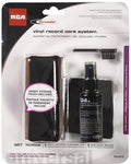 Discwasher RD1007Z D4+ Record Care System - Fluid, Brush & Storage Bag (Black & Brown) - VINYL CLEANING