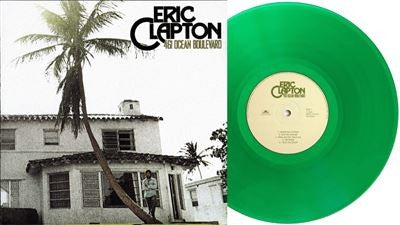 ERIC CLAPTON 461 OCEAN BOULEVARD GREEN TRANSLUSCENT VG-VG - VINYL