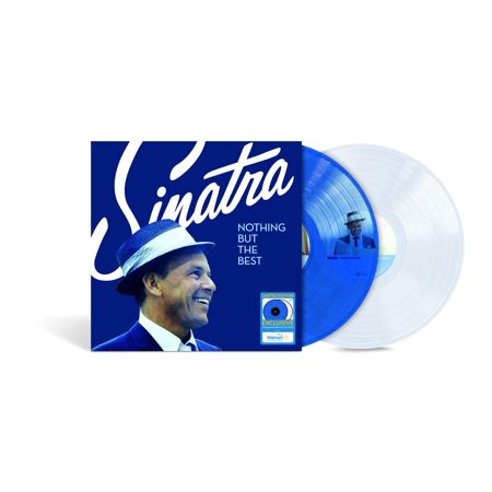 FRANK SINATRA NOTHING BUT THE BEST (CLEAR BLUE AND CLEAR) VG-VG - VINYL