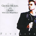 GEORGE MICHAEL AND QUEEN WITH LISA STANSFIELD  FIVE ALIVE - CD