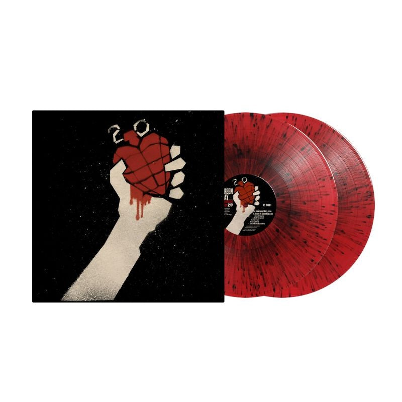 GREEN DAY  American Idiot (20th Anniversary Red & Black Splatter 2LP) - VINYL