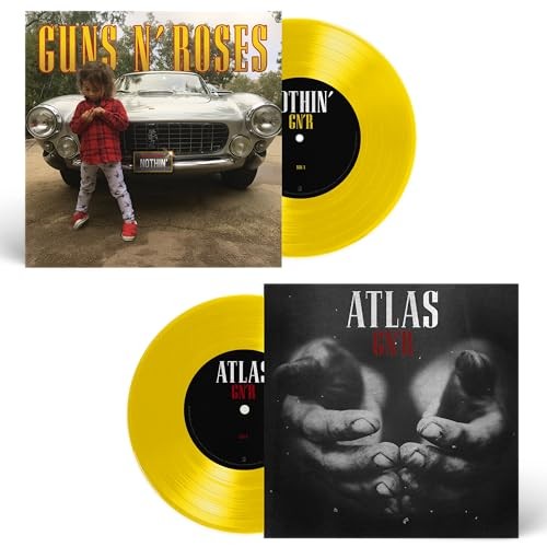 GUNS N ROSES ATLAS  - 45RPM SINGLE