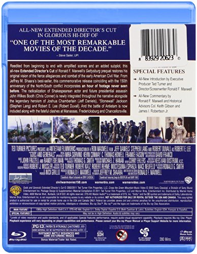 Gods and Generals - Blu-ray