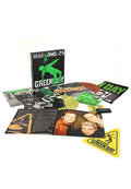 Green Day - Warning (25th Anniversary Deluxe Edition) Deluxe Indie/ D2C Vinyl Box - Green, Yellow and Orange (with Sign) - VINYL