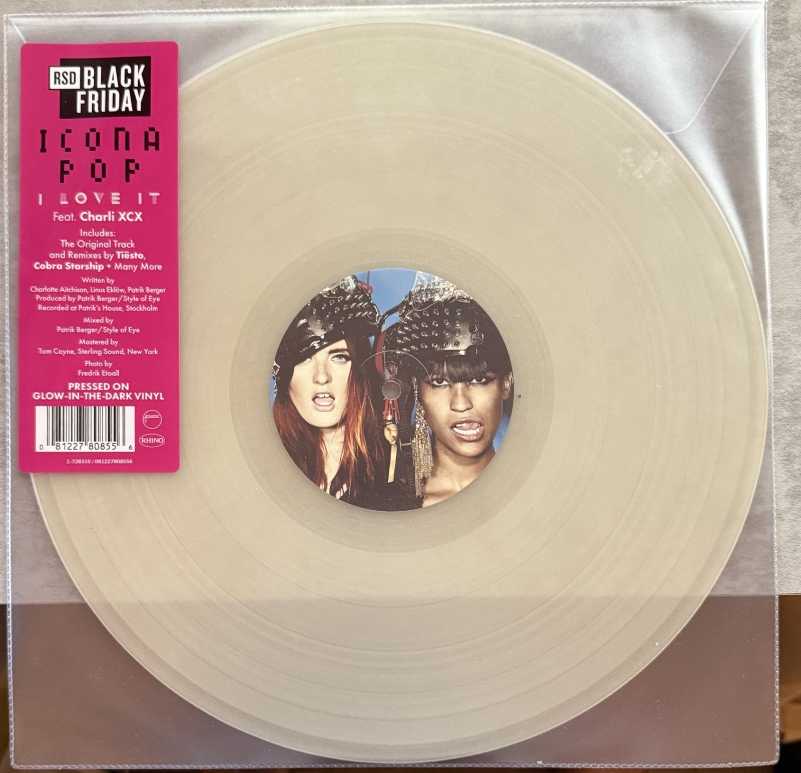 Icona Pop ( Charli Xcx )  I Love It (RSD Exclusive, Glow in the Dark) - RSD VINYL