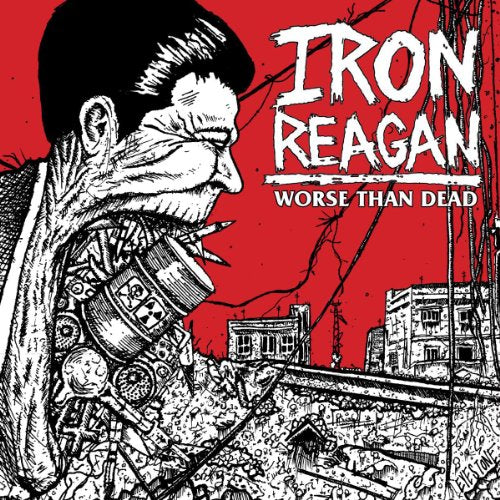 Iron Reagan – Worse Than Dead (CYAN) VG VG - VINYL