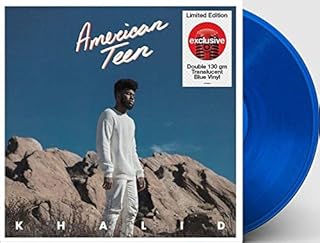 KHALID AMERICAN TEEN(BLUE TRANSLUSCENT) VG-VG - VINYL