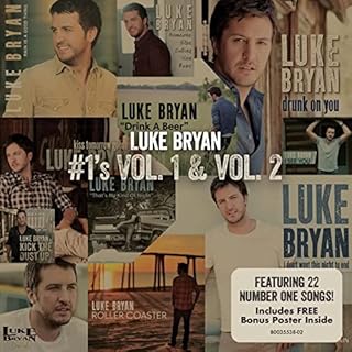 LUKE BRYAN NUMBER 1'S  VOL. 1 & VOL 2 - CD