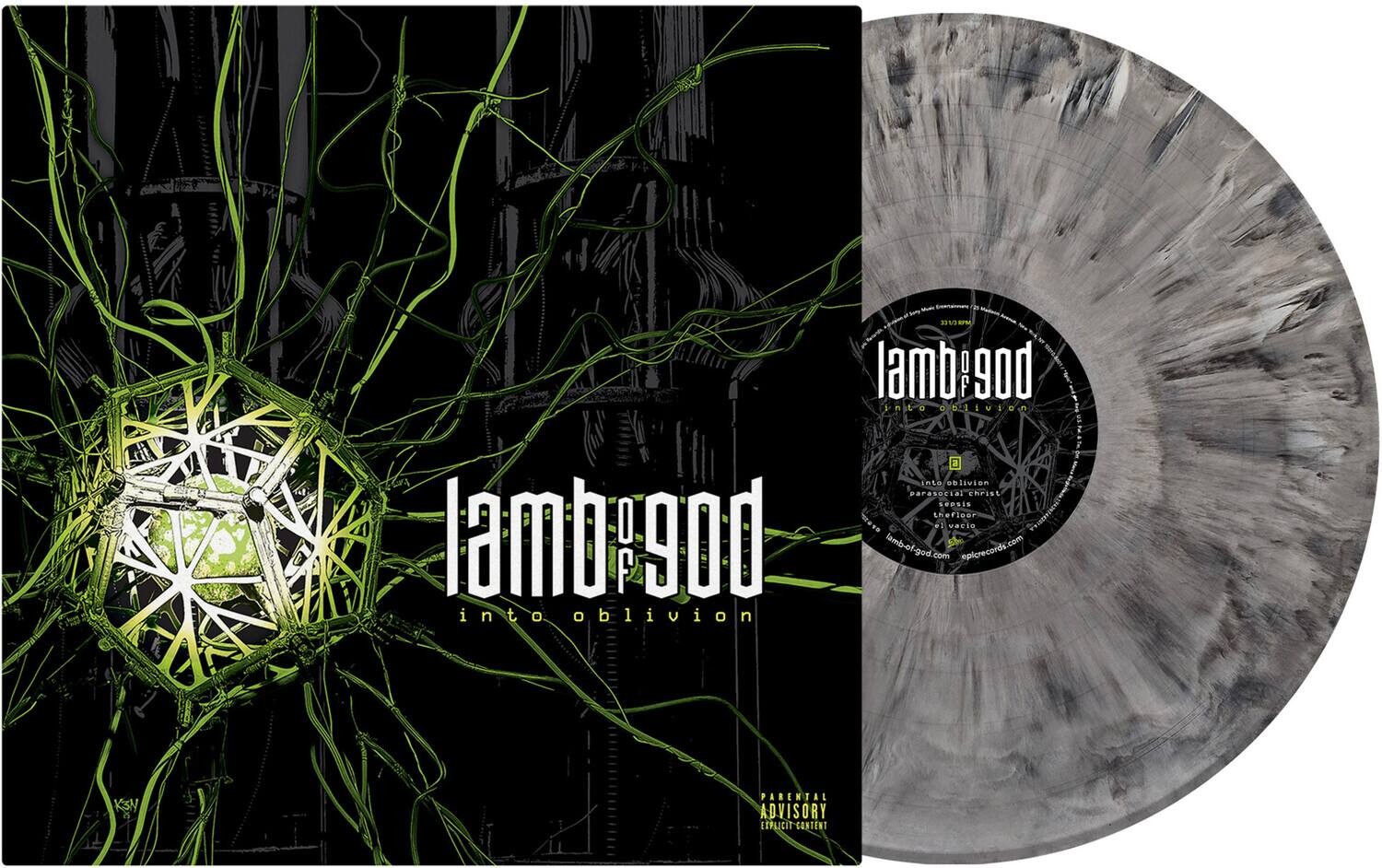 Lamb of God  Into Oblivion [Explicit Content] (Parental Advisory Explicit Lyrics, Aec Exclusive, Colored Vinyl, Gray, Splatter) - VINYL
