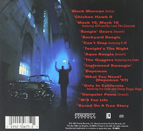 MACK 10   BASED ON A TRUE STORY - CD