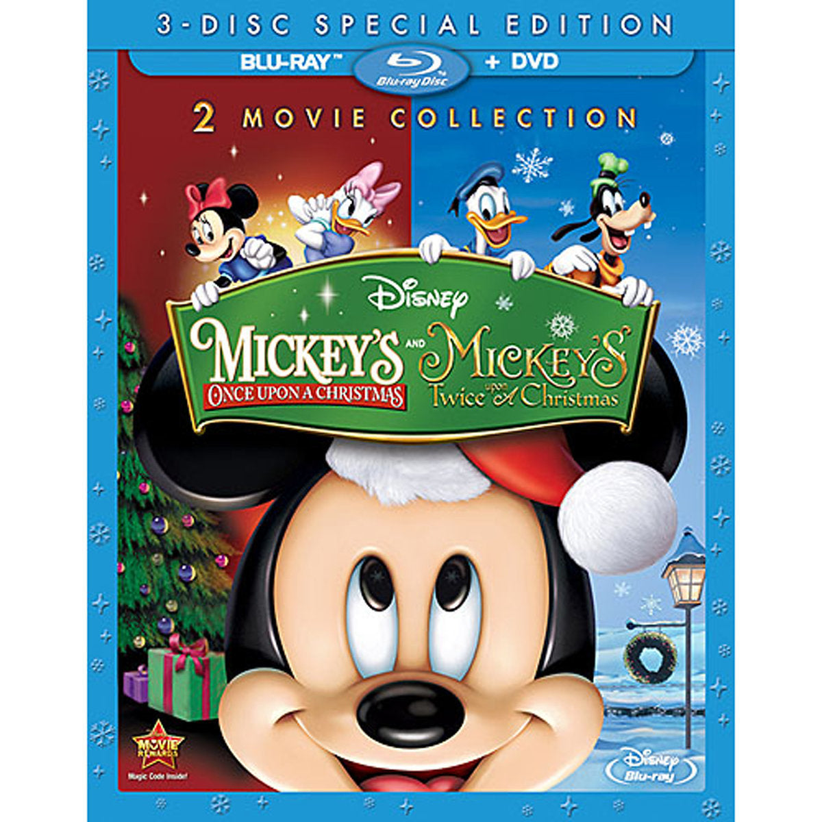 MICKEY'S ONCE UPON  & MICKEY'S TWICW UPON A CHRISTMAS - Blu-ray
