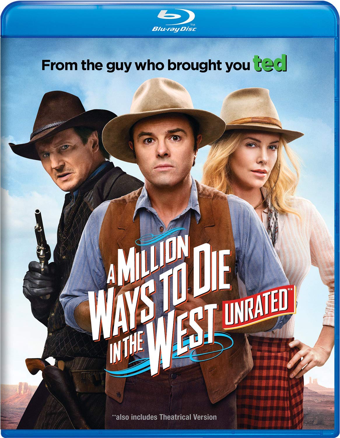 MILLION WAYS TO DIE IN THE WEST , A - Blu-ray
