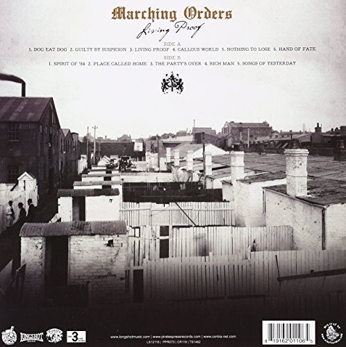 Marching Orders Living Proof VG VG  - VINYL
