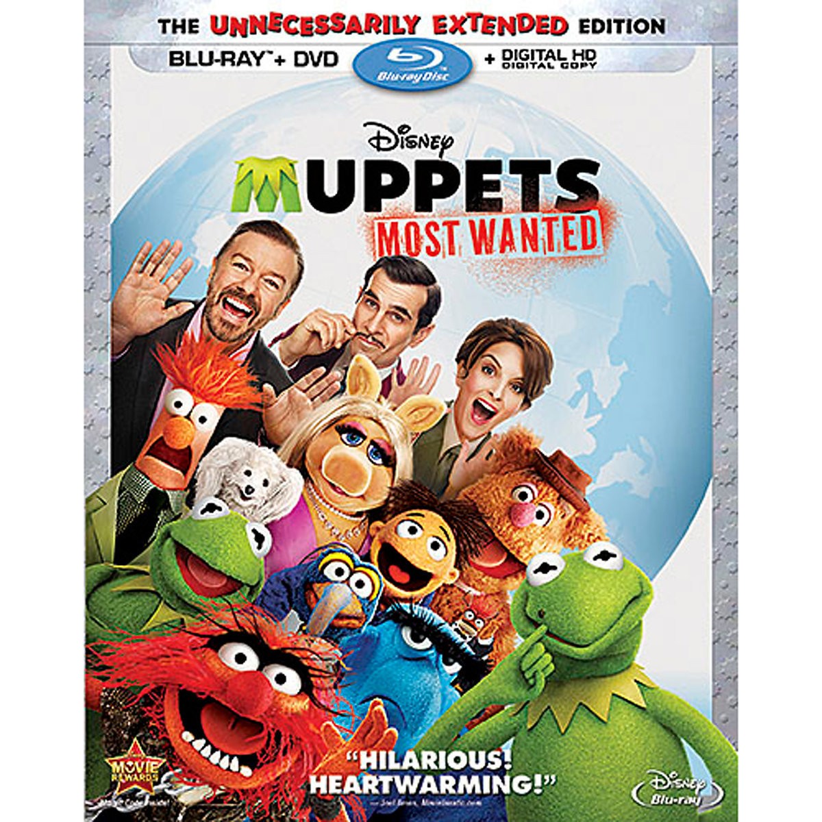 MUPPETS MOST WANTED - Blu-ray