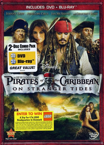 PIRATES OF THE CARRIBEAN ON STRANGER TIDES - Blu-ray