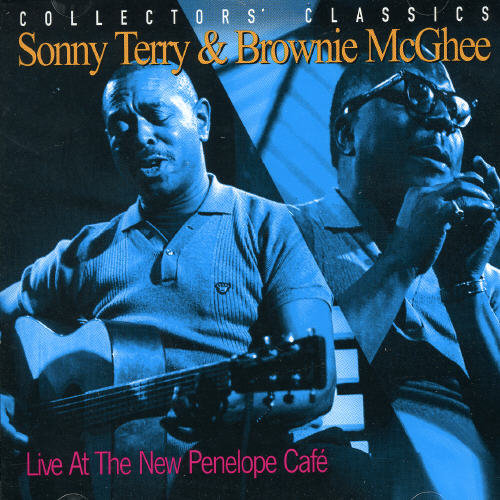 SONNY TERRY & BROWNIE McGHEE   LIVE AT THE NEW PENELOPE CAFE - CD