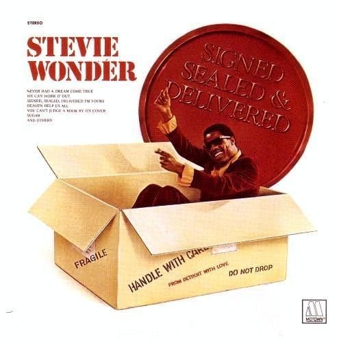 STEVIE WONDER   SIGNED, SEALED AND DELIVERED - CD
