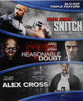 Snitch / Reasonable Doubt / Alex Cross - Blu-ray