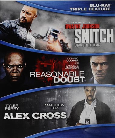 Snitch / Reasonable Doubt / Alex Cross - Blu-ray