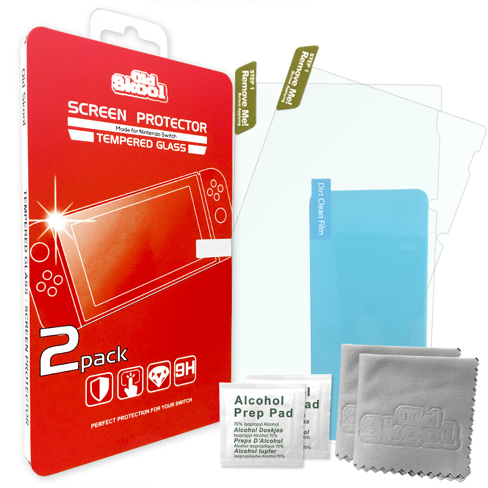 TEMPERED GLASS SCREEN PROTECTOR 2PACK FOR SWITCH - Nintendo Switch
