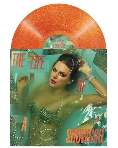 Taylor Swift  The Life of a Showgirl [Orange Glitter Vinyl] (Colored Vinyl, Orange, Glitter) - VINYL
