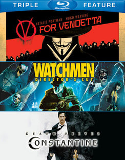 V For Vendetta / Watchmen / Constantine - Blu-ray