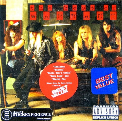 WARRANT   THE BEST OF - CD