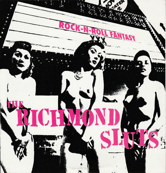 The Richmond Sluts ‎– Rock-N-Roll Fantasy VG VG - 45 EP