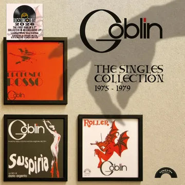 Goblin  Singles Collection 1975-1979 - White Colored Vinyl [Import] (RSD Exclusive, Colored Vinyl, White, Italy - Import) - RSD 2026