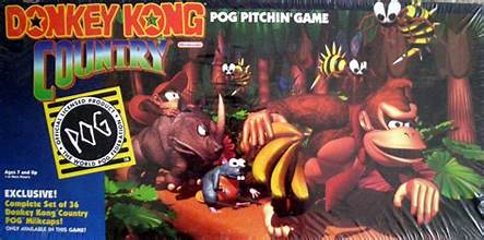 Donkey Kong Country Pog Pitchin Game - Video Games